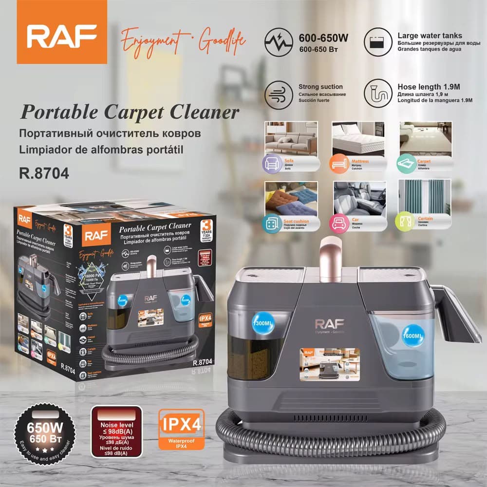 RAF PORTABLE SPOT CARPET CLEANER