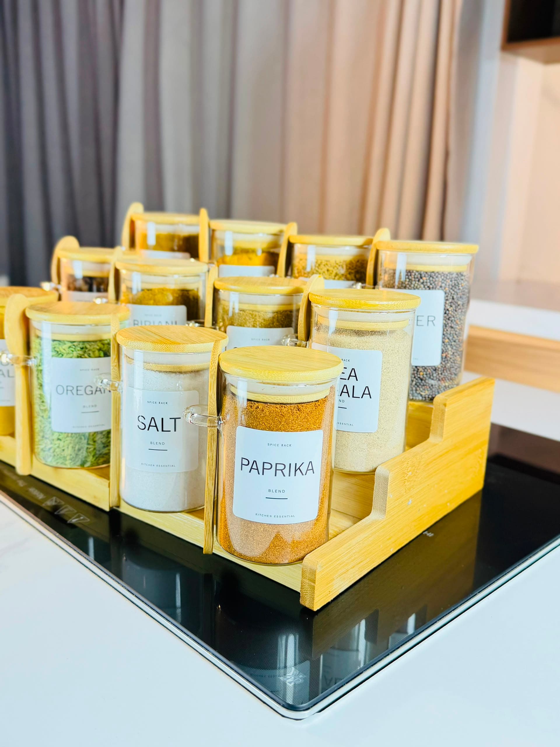 Spice set bamboo