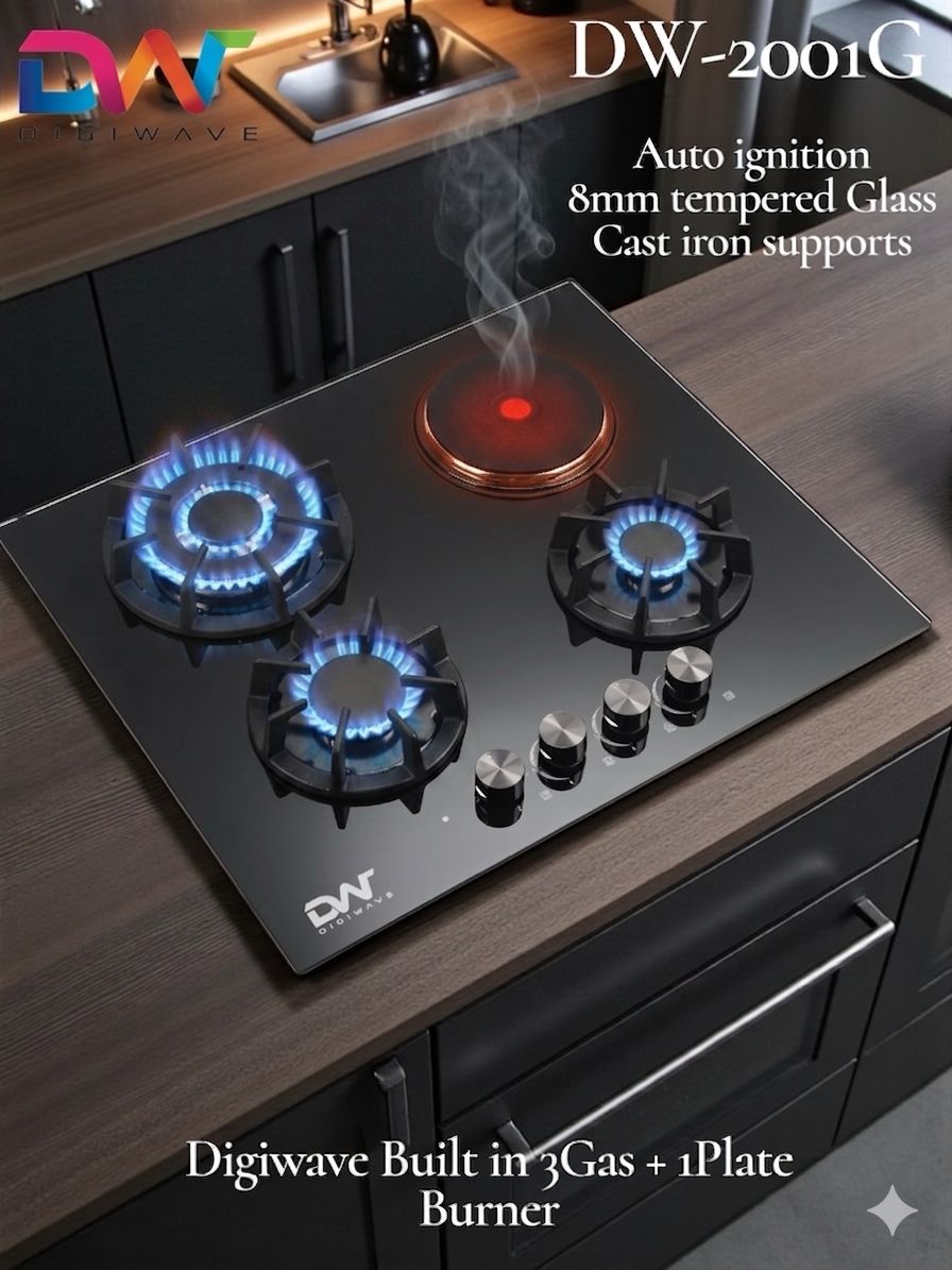 Digiwave built in 3Gas + 1plate
