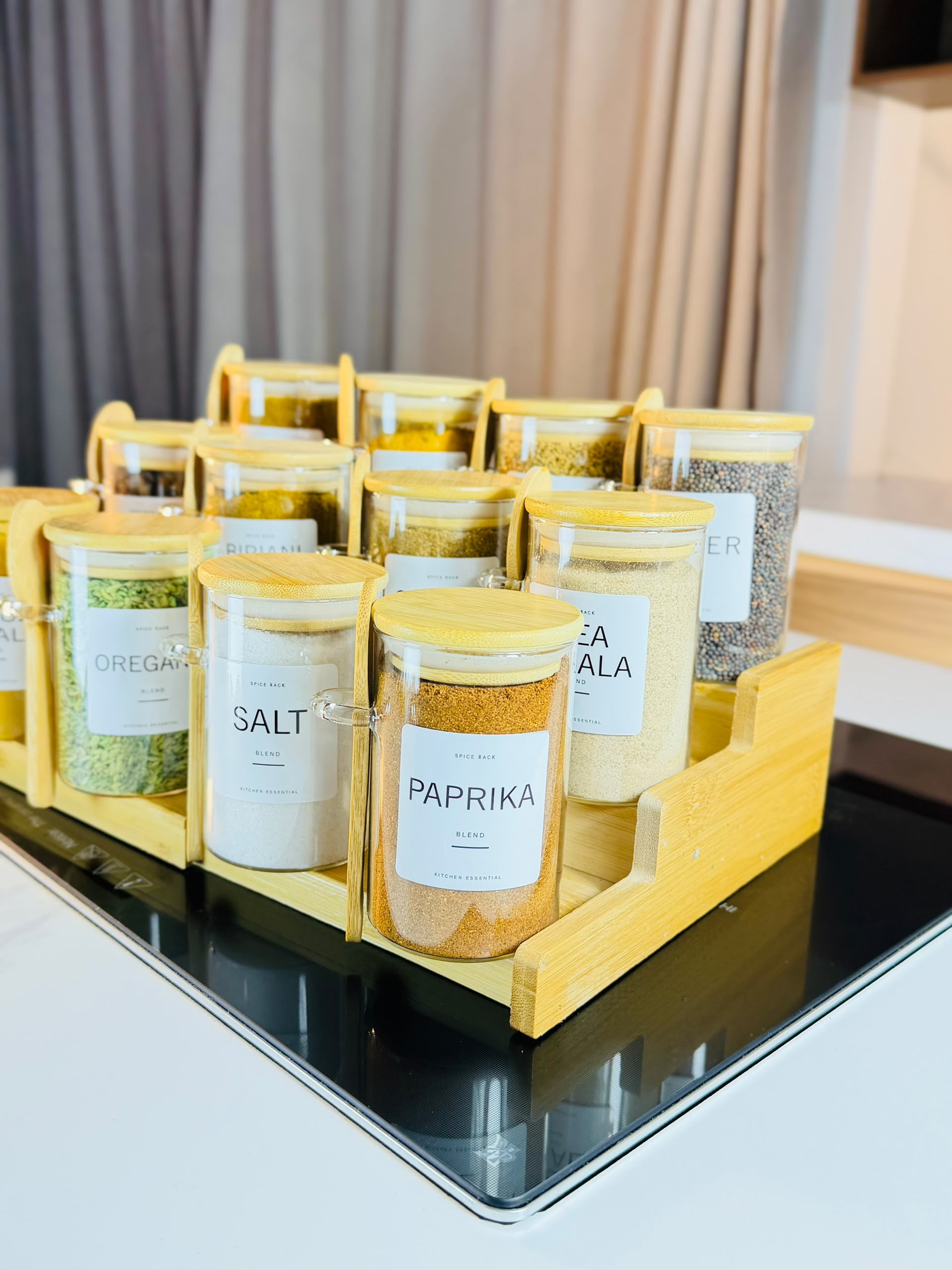 Spice set bamboo